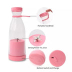 Prolify Portable USB Blender Juicer - 6 Blade Portable Smoothie & Shake Maker (Multicolor)